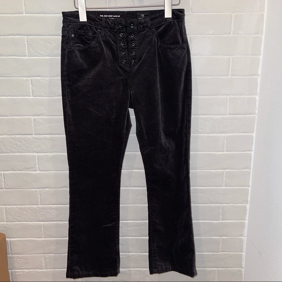 AG Jodi Crop Lace-Up Rich Mercury 26 - Picture 9 of 15